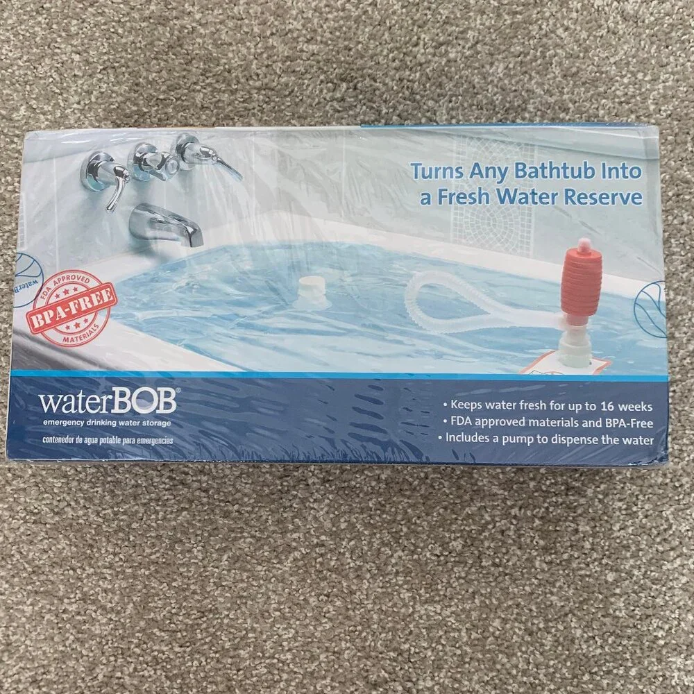 NEW WaterBOB Emergency Drinking Water Container